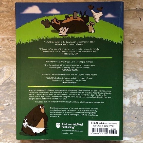 The Oatmeal Books - 5 Very Good Reasons to Punch a Dolphin in the Mouth & 2 more - Picture 6 of 10